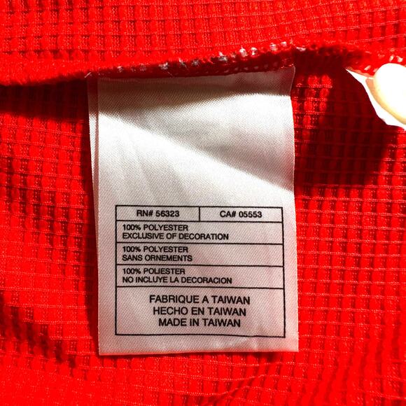 NIKE GOLF Men's Golf Short Sleeve Polo Shirt Neon Orange Size XXL - Picture 7 of 9